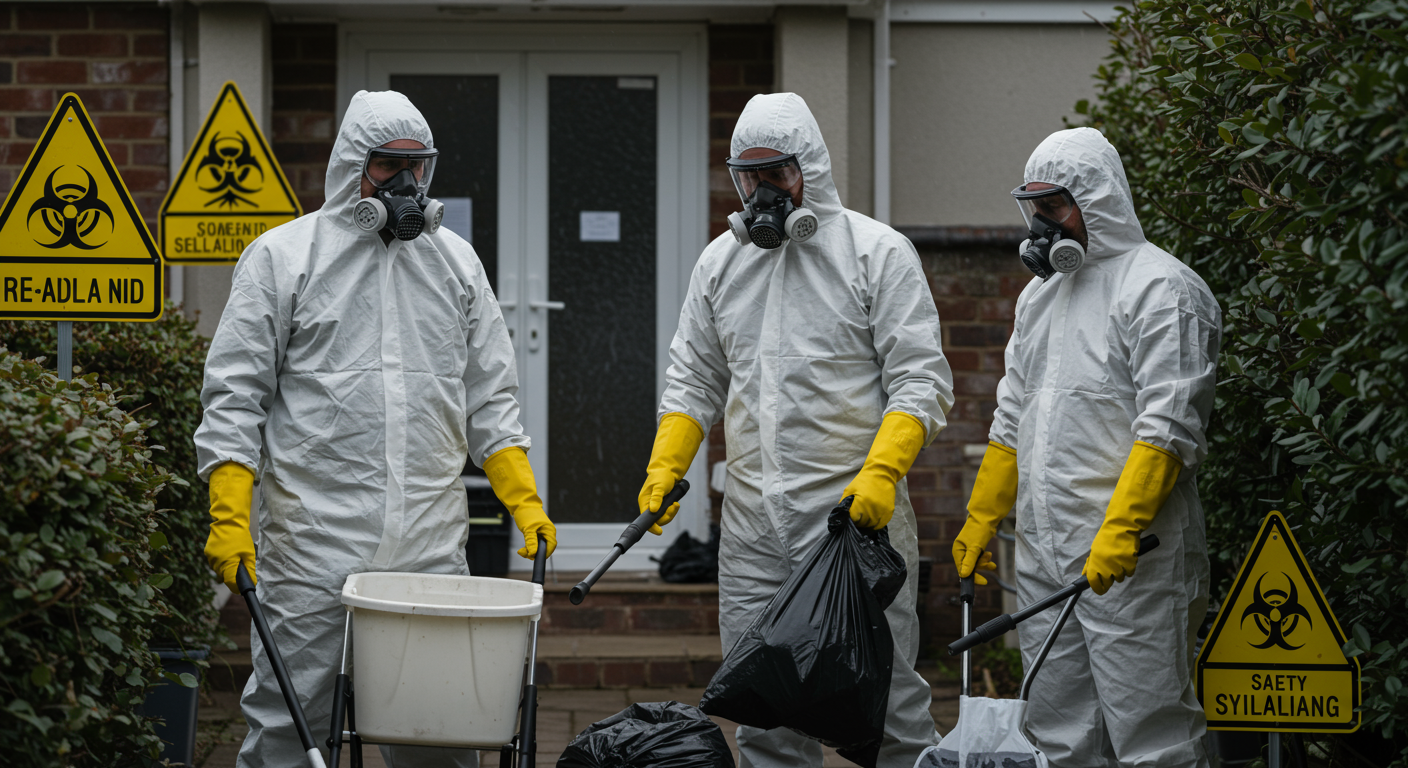 Professional Cleaning Team in Action