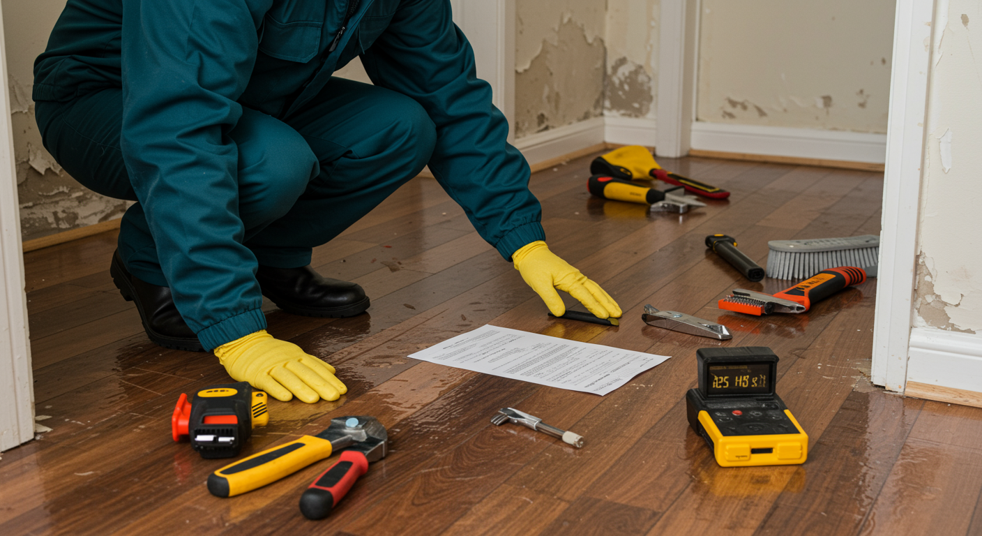 Detailed Water Damage Assessment