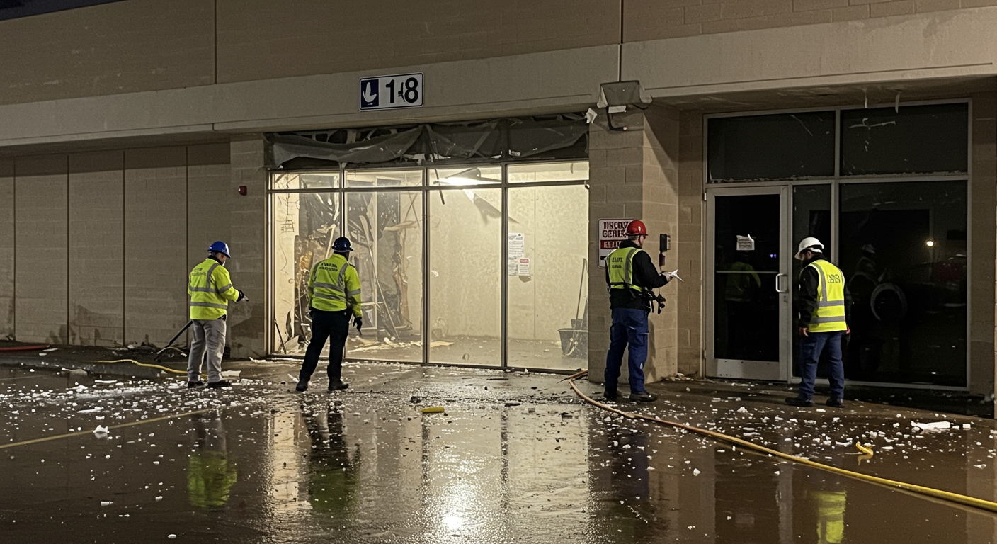 Flooded Commercial Property